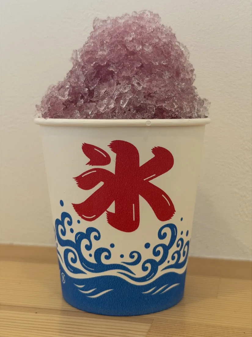 かき氷(グレープ)