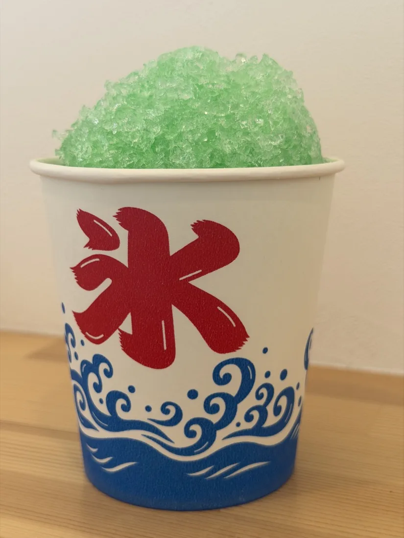 かき氷(メロン)